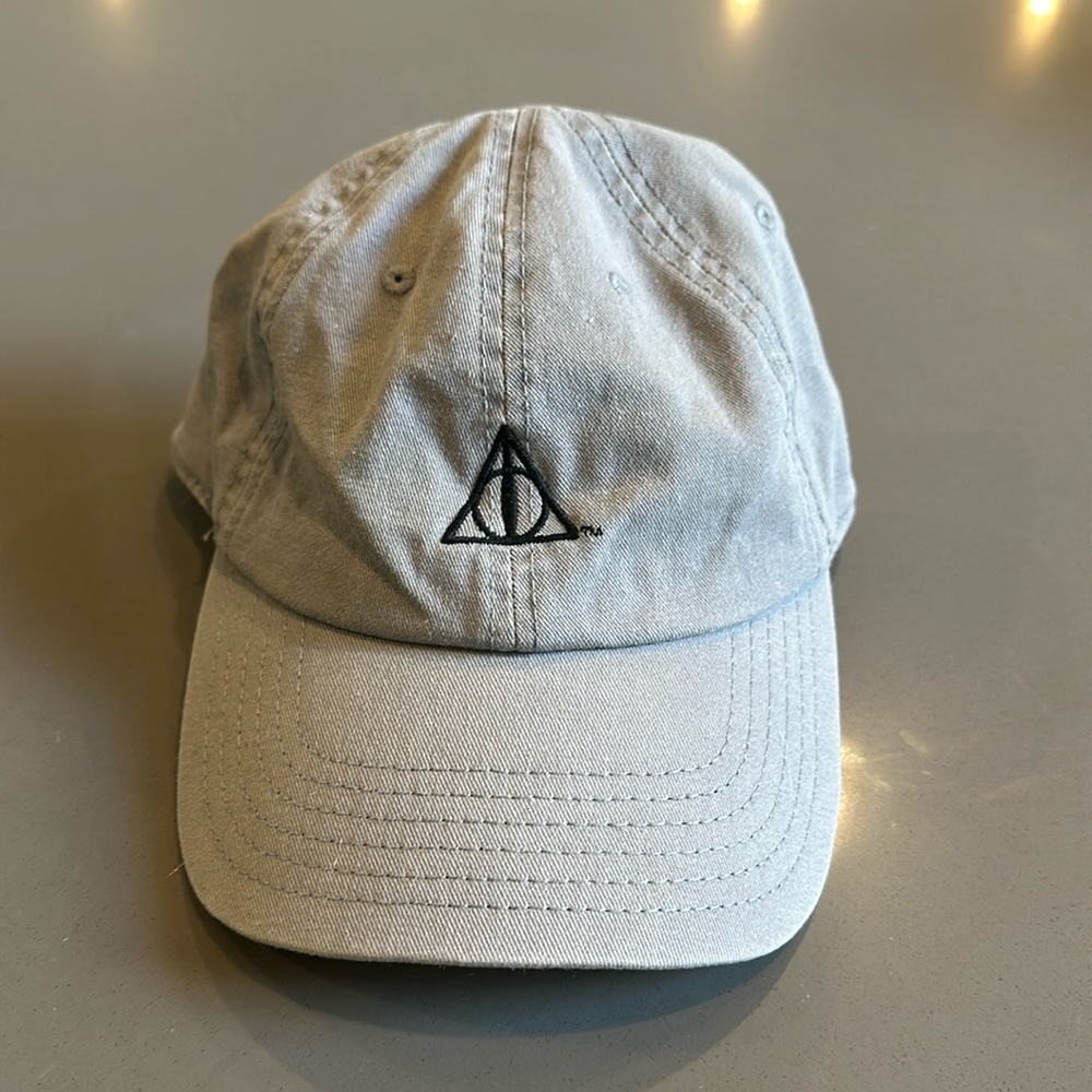Harry Potter deathly hallows adjustable baseball cap